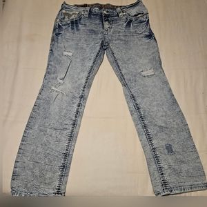 ROCK REVIVAL MEYRICK J201R STRAIGHT JEAN